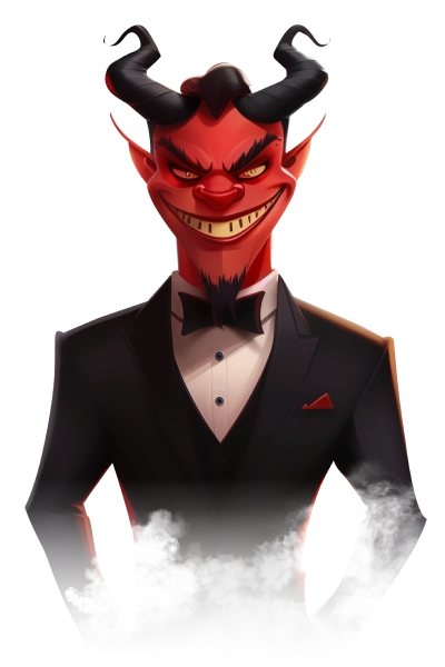 hellspin maskot devil