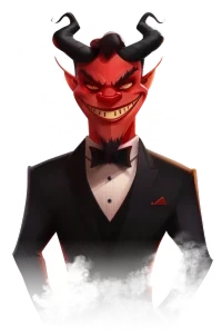 hellspin maskot devil