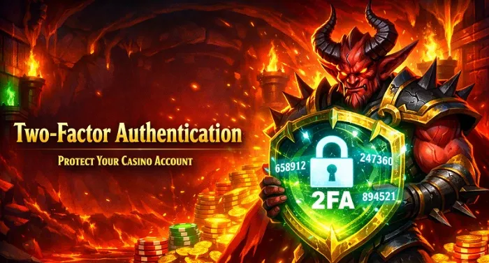 Two factor authentication hellspin